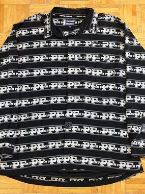 Phat Farm All Over Button Down Shirt